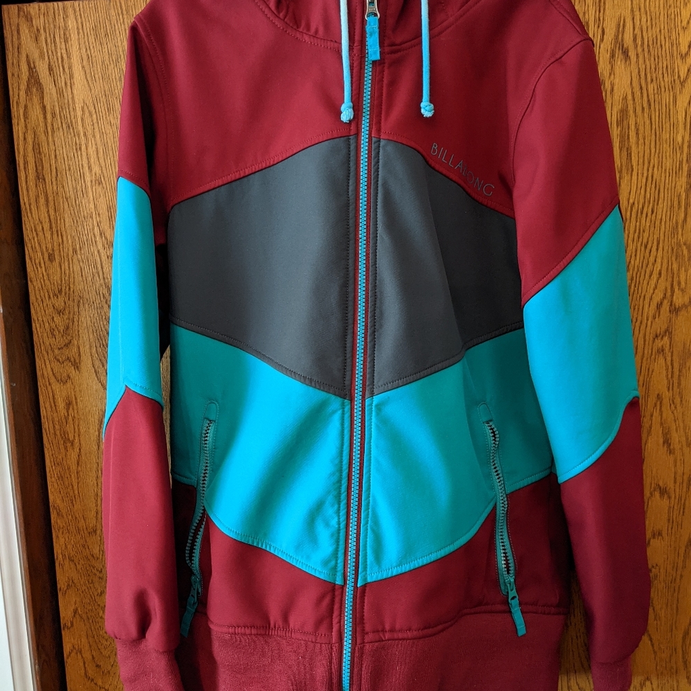Billabong Women's Softshell Jacket, size large.